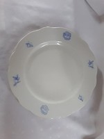 Zsolnay kék rózsás  tányér  /  2161