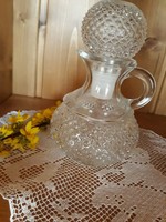 Polished glass vinegar oil container