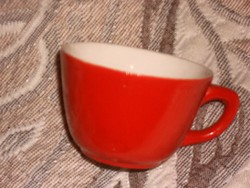 Piros Csodás gránit kávés csésze