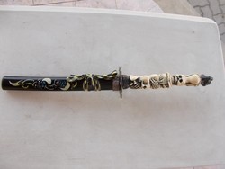Dekorativ dísz japán kard hüvell