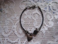 Old bracelet with a heart