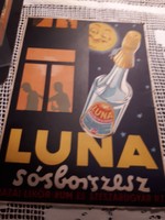 Eredeti reklám plakát Hazai likör, rum és szeszgyár rt