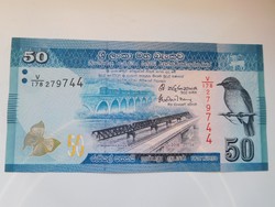 Sri Lanka 50 rupees 2016 UNC