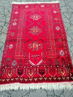 Kézi csomózású afgán baluch-beludzs nomád szőnyeg. Szép állapot!!!