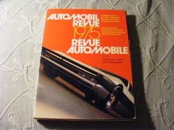 Automobil Revue 1975 - svájci autókatalógus 