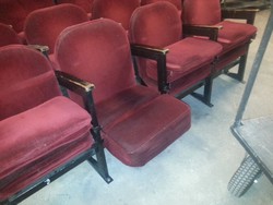 Retro, vintage színházi/mozi szék