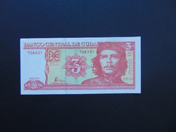 3 peso 2004 Kuba Hajtatlan bankjegy