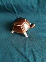 Aquincumi art deco teknős porcelán figura