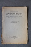 Aubermann Miklós: Katholikus egyháztörténet, antik könyv, 1942 