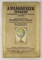 0V425 Kogutovicz Károly A világrészek térképe 1939
