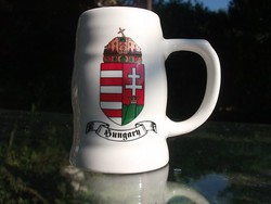 New Árpád-striped hungarian coat-of-arms mini beer mug-tankard suitable as a gift