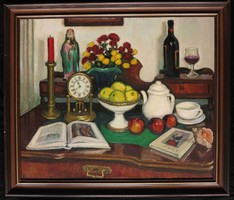 Pátzay Mária: Cézanne-csendélet