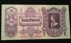 1930 SZÁZ PENGŐ SZÉP ÁLLAPOTBAN