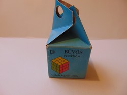 Retró Rubik bűvös kocka eredeti csomagolásban 