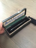 Antik ezüst töltő ceruza dobozában