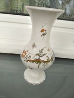 Kerámia váza, kézzel festett