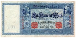 Németország 100 német birodalmi Márka, 1910