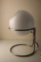Házi Tibor: Gömb búrás asztali lámpa, retro asztali lámpa