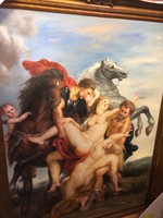 Rubens után Mitológikus ábrázolás olaj vászon festmény