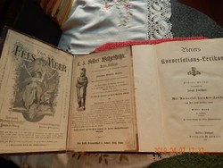 KÉT szép lexikon a XIX századból