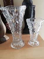 Old glass vases