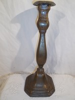 Gyertyatartó - NAGY - több mint 100 éves Osztrák alpakka - 26 x 10 x 10 cm - hibátlan