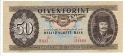 50 forint 1980 "H" jelü UNC 
