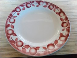 Francia Sarreguemines porcelán kínáló tányér