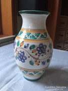 Habán mintás kerámia váza (78)