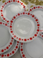 Alföldi napocskás - centrum varia nagy lapostányérok - 6 db tányér