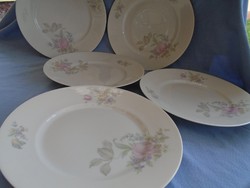 Beautiful old Rosenthal plates for 5, large size 26 cm flawless