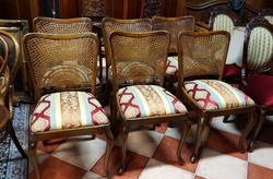 Felújított chippendale szék
