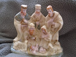The very old birth of Jesus in the manger is a seriously difficult piece with 8 figures