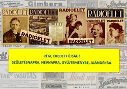1930 május 9  /  Rádióélet  /  Régi ÚJSÁGOK KÉPREGÉNYEK MAGAZINOK Szs.:  9176