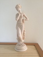 Alabástrom görög női szobor