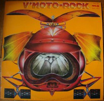 V-MOTO-ROCK bakelit lemez