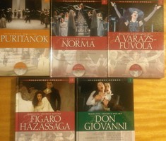 Világhíres operák darabjai CD+könyv
