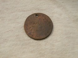 KK352 1827 Upper Canada fél penny token