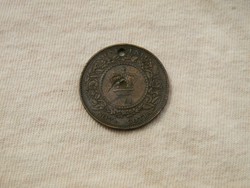 KK351 1861 Nova Scotia  penny Viktória Királyné Új-Skócia Kanada
