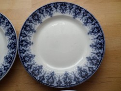 Antik Villeroy & Boch Wallerfangen fajansz tányér 23,5 cm - darabra