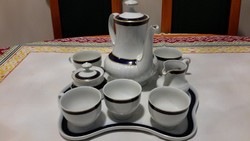Old Mitterteich Teapot and Cappuccino Set without Tray