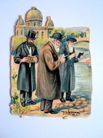 Jelenet a zsidó vallási életből /1900/ IV.préselt kép