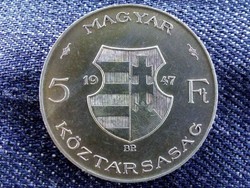 Ezüst Kossuth 5 Forint 1947/id 9138/