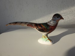 Kerámia madár - Bodrogkeresztúri  kerámia fácán - 32 cm hosszú