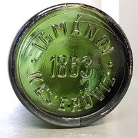 "Igmándi keserűvíz 1863" nagy ásványvizes üveg (720)