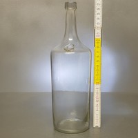 "1L" pecsétes huta üvegpalack (727)