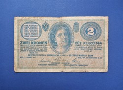 1914 2 Korona bankjegy