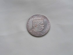 Umberto I. Olasz király 1891 utánveret 5 líra