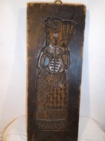 Mézeskalácsforma - NAGY - RÉGI -  viasz  - 34 cm - Osztrák - 1880 - ban alapított manufaktúrából
