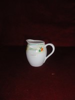 Lowland porcelain milk spout with small floral pattern. He has!